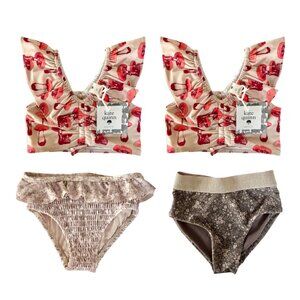 Kate Quinn Swim Top + Jamie Kay Bottoms Bundle | 3pc | 3T | NWT + GUC